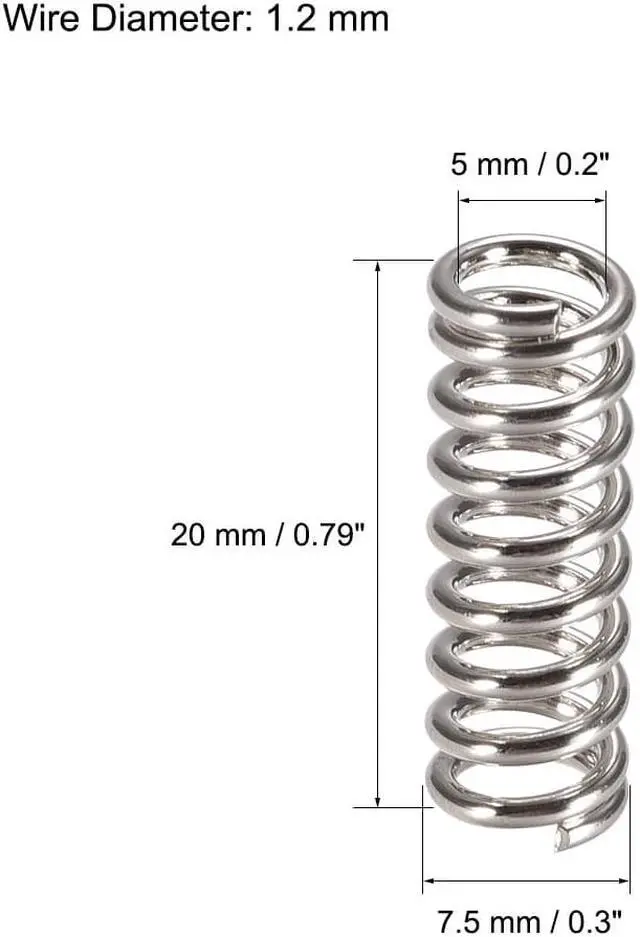 Alt view image 3 of 7 - 0.5mm 3D Printer Nozzle, Fit MK8 Extruder Head, for 1.75mm Filament Stainless Steel 5pcs