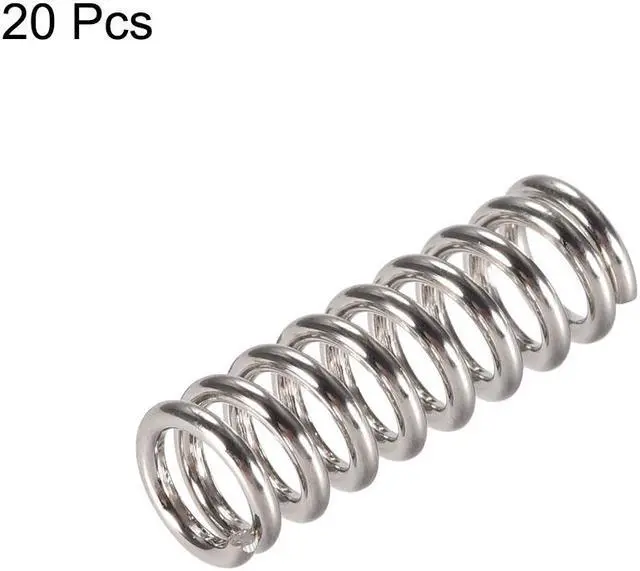 Alt view image 2 of 4 - Heated Bed Springs for 3D Printer Extruder Compression Spring, 7.5 X 20 Mm 20pcs