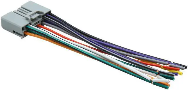 Alt view image 2 of 3 - DC 12V Car Male DVD Radio Wire Harness Adapter Connector Plug for Honda Civic