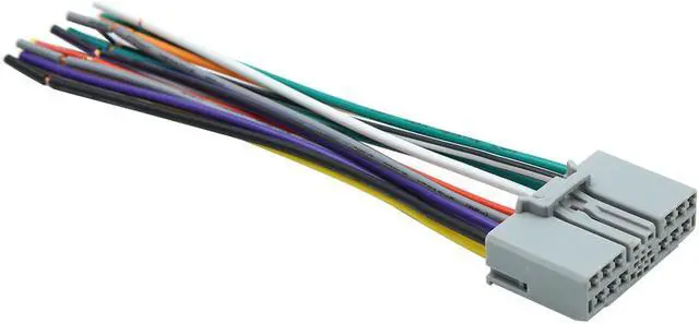 Main image of DC 12V Car Male DVD Radio Wire Harness Adapter Connector Plug for Honda Civic