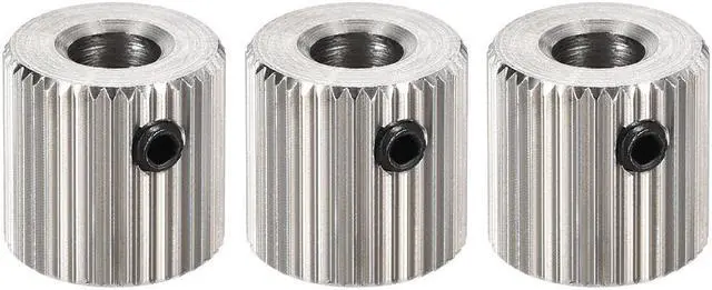 Main image of MK7/MK8 Drive Gear Extruder Driver Feeder Gear 40T 5mm Bore 3pcs