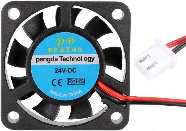 Main image of 40mmx40mmx10mm Cooling Fan DC 24V for 3D Printer Extruder Hotend 2pcs