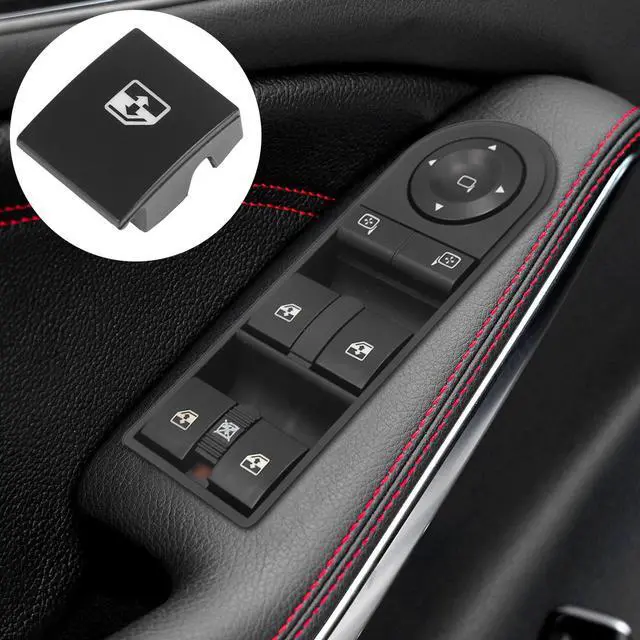 Alt view image 2 of 7 - Electric Power Window Switch Button Cap Cover for 2004-2010 Opel Astra MK5