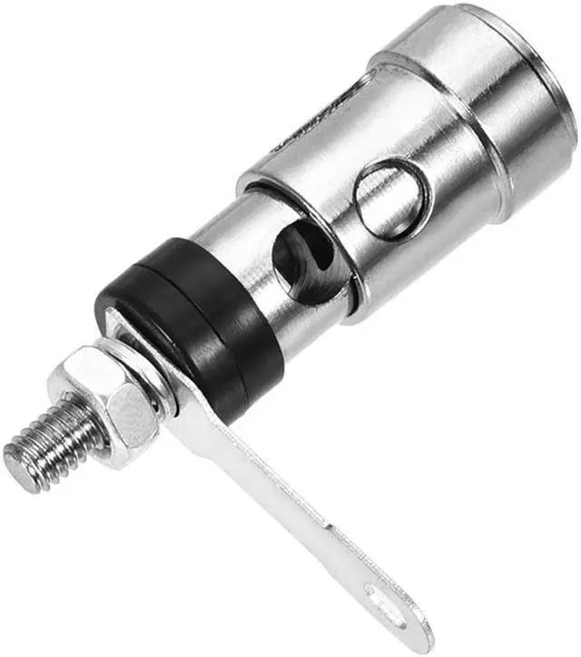 Alt view image 3 of 4 - 4PCS Amplifier Terminal Connector Binding Post Push Quick Type -Binding Post Spring Loaded Press Subwoofer Basket Terminal