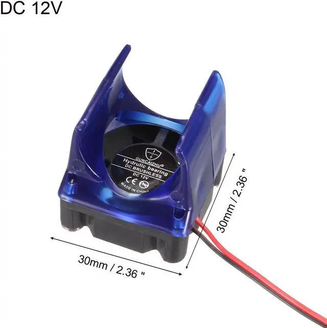 Alt view image 2 of 4 - V6 Cooling Fan DC 12V for 3D Printer Extruder Hotend