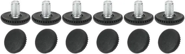 Main image of M8 x 10 x 25mm Leveling Feet Adjustable Leveler Floor Protector for House Furniture Chair Table Desk Leg 12pcs