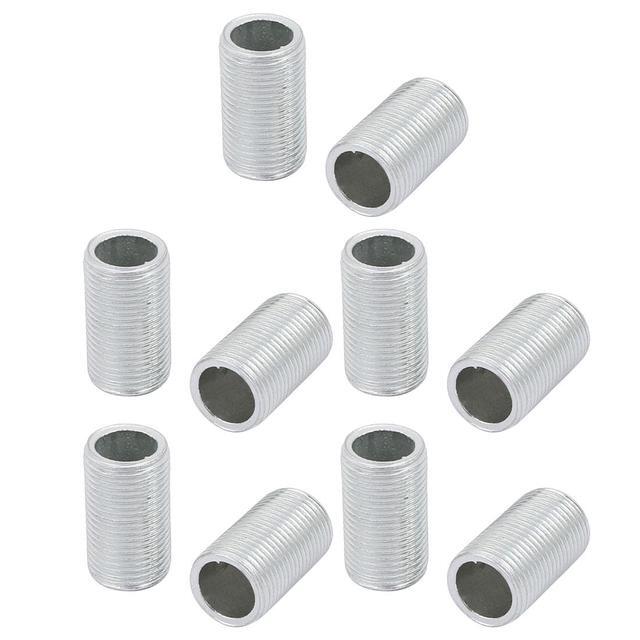 thumbnail image 2 of ZZZYW M10 Plastic Hollow Screw M10 Threaded Tube Lamp Holder Screw Cover Support Wire Lighting Accessories DIY (Color : D12XL10 Mm, Package : 100piece 2 of 13