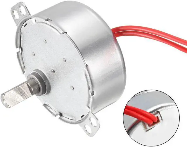 Alt view image 4 of 4 - Synchronous Synchron Motor AC 12V 4W 5-6RPM/MIN 50-60Hz CCW for Hand-Made, Model or Guide Motor