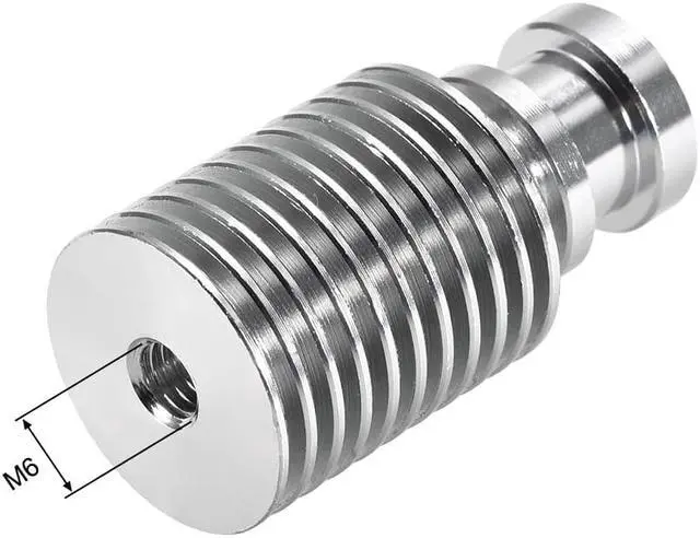 Alt view image 3 of 4 - Heatsink for 3D Printers Heat Sink, Fit for 1.75mm Filament, for V6 Heatbreak