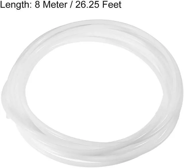 Alt view image 3 of 3 - PTFE Tube 26Ft - ID 4mm X OD 6mm Fit 3mm Filament for 3D Printer White
