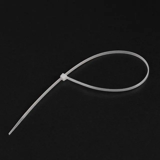 Alt view image 3 of 4 - Cable Zip Ties 300mmx2.7mm Self-Locking Nylon Tie Wraps White 60pcs