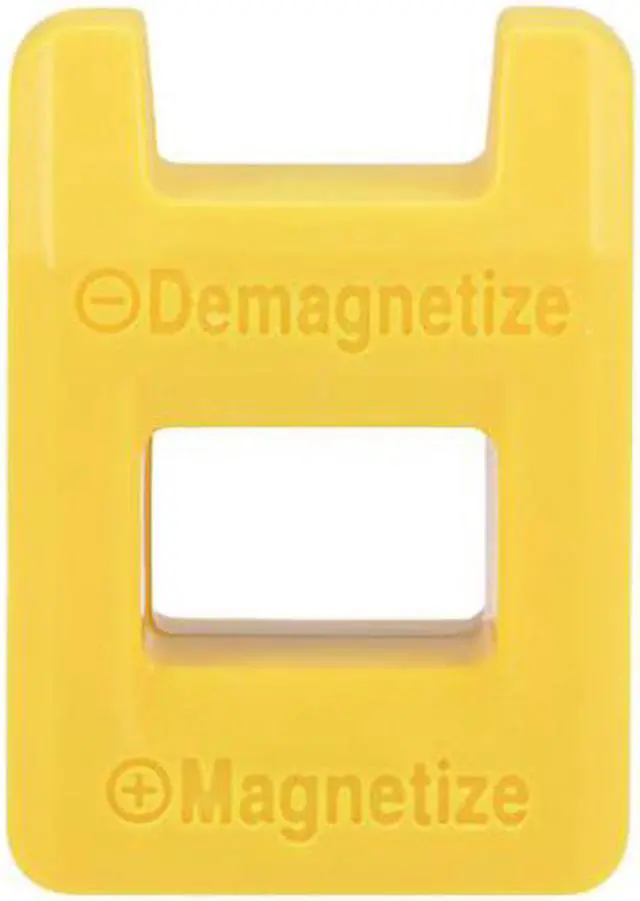 Alt view image 3 of 3 - 5pcs Magnetizer Demagnetizer for Screwdriver Bits Tips Screw Driver Magnetic Practical Pick Up Tool, Yellow