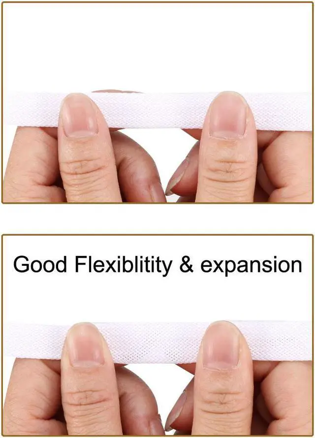 Alt view image 3 of 4 - PET Expandable Cord Protector, 6.5Ft-10mm Wire Loom Cable Sleeve White