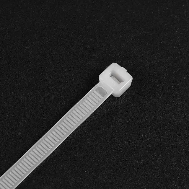 Alt view image 4 of 4 - Cable Zip Ties 250mm x5mm Self-Locking Nylon Tie Wraps White 40 pcs