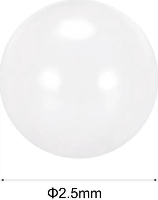 Main image of 2.5mm Ceramic Bearing Balls, ZrO2 Zirconium Oxide Ball G5 Precision 10pcs