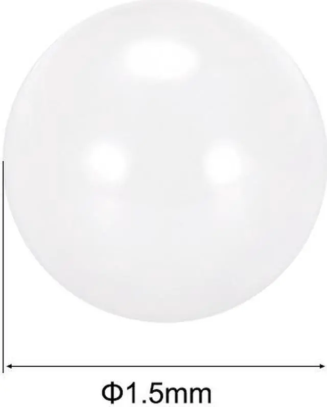 Main image of 1.5mm Ceramic Bearing Balls, ZrO2 Zirconium Oxide Ball G5 Precision 50pcs