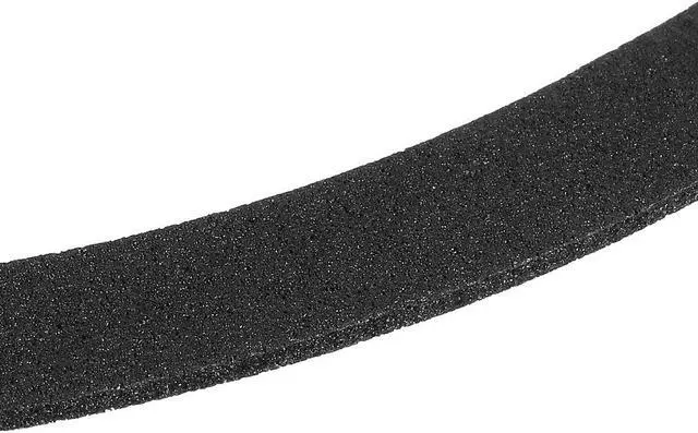 Alt view image 3 of 3 - Black 6.5 Inch EVA Foam Audio Speaker Edge Surround Rings Replacement Parts for Speaker Repair or DIY 2Pcs