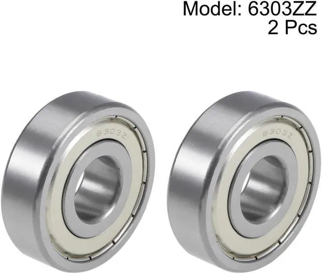 Alt view image 2 of 7 - F695-2RS Flange Ball Bearing 5x13x4mm Double Sealed (GCr15) Chrome Steel Bearings 10pcs