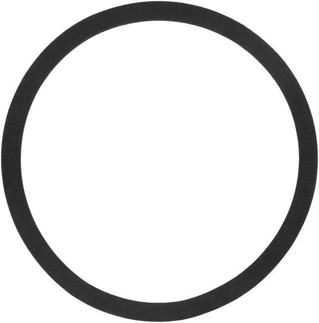 Main image of Black 6.5 Inch EVA Foam Audio Speaker Edge Surround Rings Replacement Parts for Speaker Repair or DIY 2Pcs