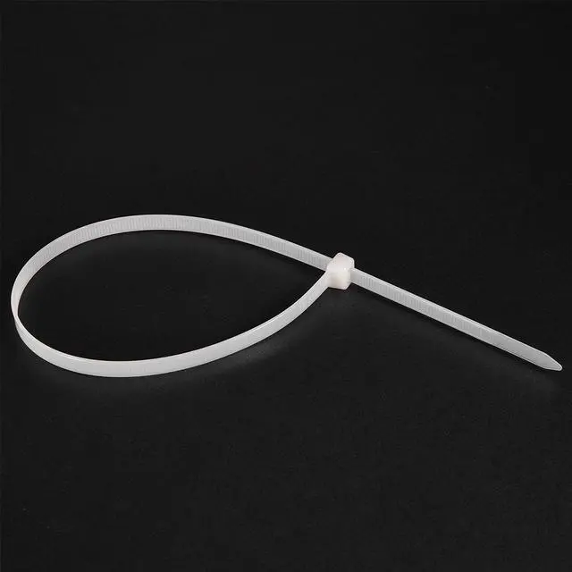 Alt view image 3 of 4 - Cable Zip Ties 450mmx4.8mm Self-Locking Nylon Tie Wraps White 60pcs