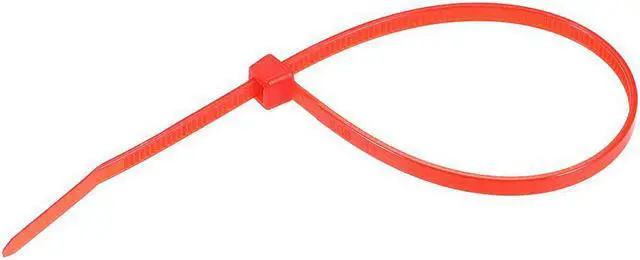 Alt view image 4 of 6 - Cable Zip Ties 200mmx3.6mm Self-Locking Nylon Tie Wraps Red 40pcs