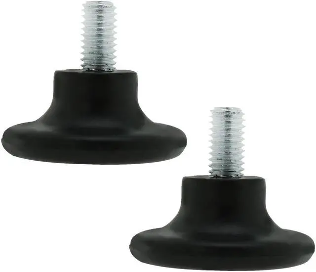 Main image of M8 x 18 x 45mm Furniture Glide Leveling Feet Plastic Adjuster for Chair Leg 2pcs
