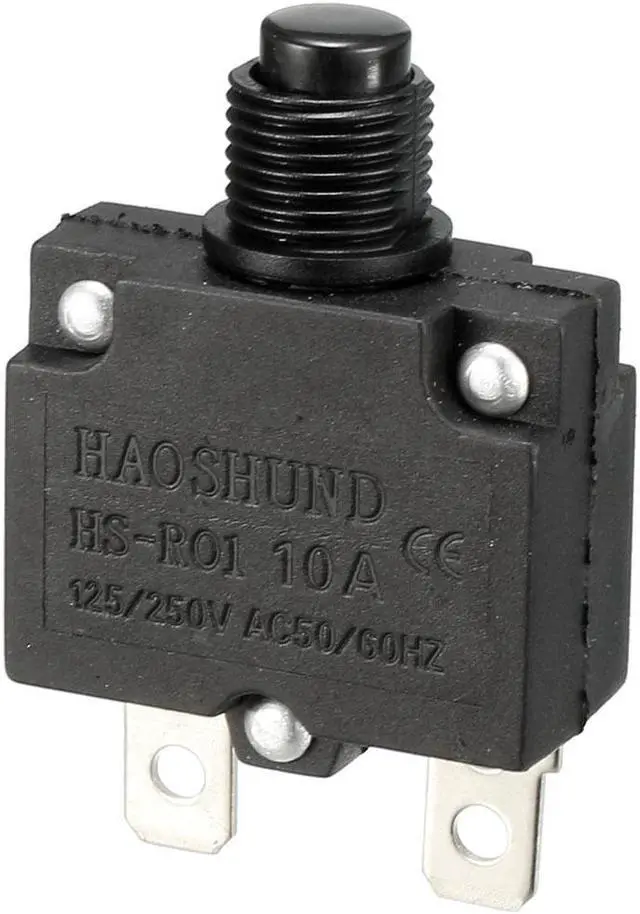 Main image of Unique Bargains Spare Part 2 Terminals HS-R01 Momentary Press Button Switch 125/250VAC 50VDC