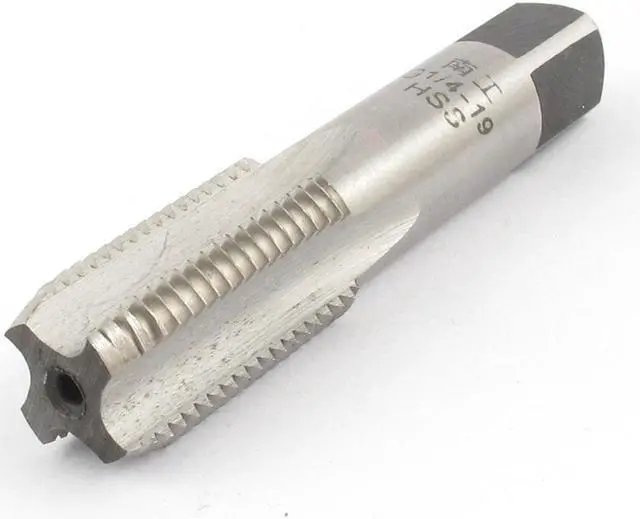 Main image of Unique Bargains G1/4-19 55 Degree HSS Four Flutes 13.5 x 2mm Piping Thread Tap