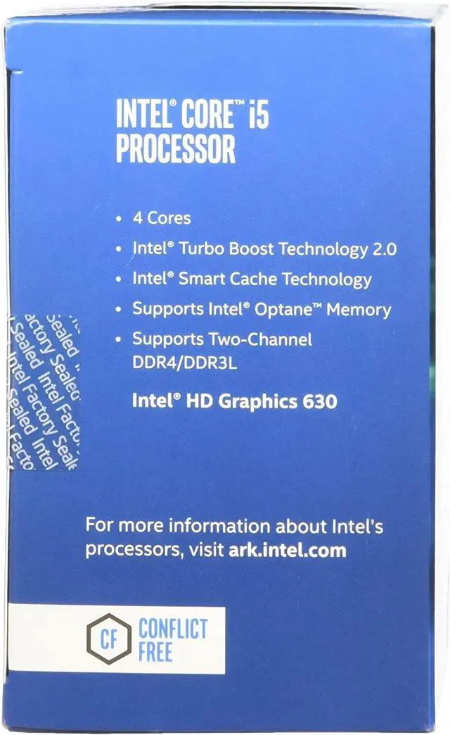 Alt view image 15 of 16 - Intel Core i5-7500T Quad-core (4 Core) 2.70 GHz Processor - Socket H4 LGA-1151 Retail Pack - 1MB - 6MB Cache - 8 GT/s DMI - 64-bit Processing - 3.30 GHz Overclocking Speed - 14 nm