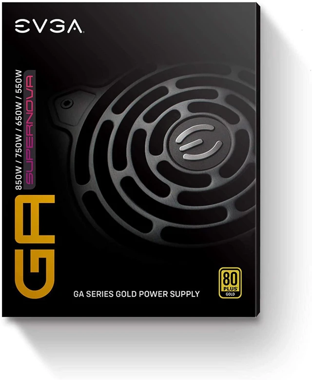 Alt view image 2 of 6 - EVGA SuperNOVA Power Supply Internal, Compact 120 V AC, 230 V AC Input 650 W 1