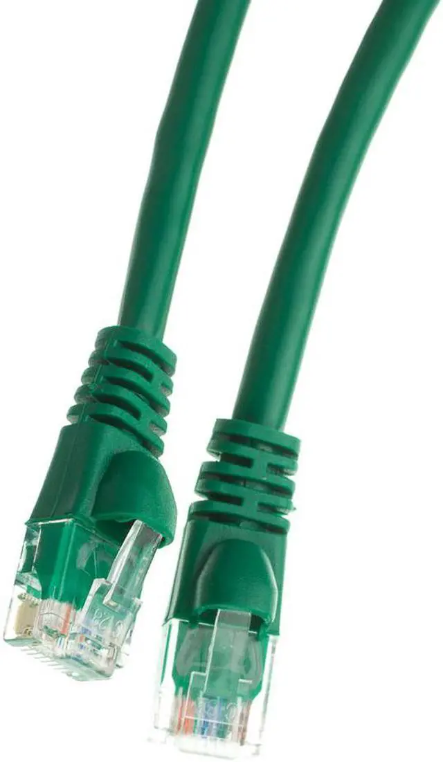 Main image of 5' ft Cat5e RJ45 Ethernet Network Cable 5 Foot Green Patch LAN UTP by BattleBorn