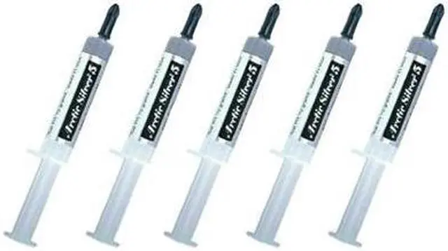 Alt view image 3 of 3 - Arctic Silver AS5-12G Arctic Silver 5 Thermal Compound 12.0 Gram Tube (Pack of 5)