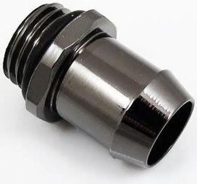 Main image of XSPC G1/4" to (13mm) 1/2" Barb Fitting - Black Chrome Finish