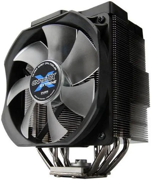 Alt view image 4 of 8 - ZALMAN CNPS10X Extreme 120mm CPU Cooler with Worlds first PWM Fan Speed Controller