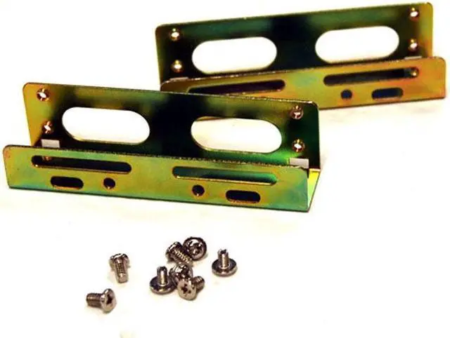 Alt view image 10 of 10 - BYTECC Bracket-525 3.5" Drive/Device Transfer Bracket For 5.25" Drive Bay (Black)