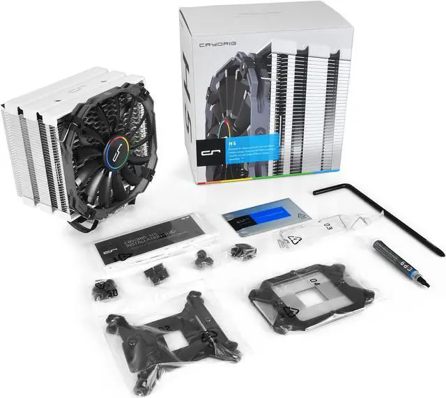 Alt view image 6 of 13 - Cryorig H5 Universal CR-H5A Mid Tower CPU Heatsink with XT140 Fan for AMD/Intel