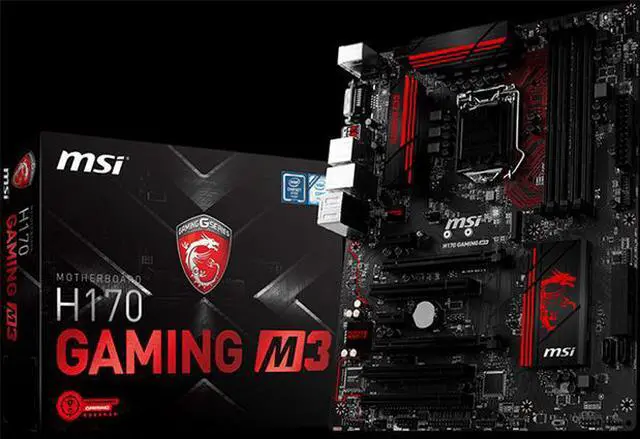 Alt view image 2 of 10 - MSI Gaming B150 Gaming M3 LGA 1151 Intel B150 HDMI SATA 6Gb/s USB 3.1 ATX Intel Motherboard