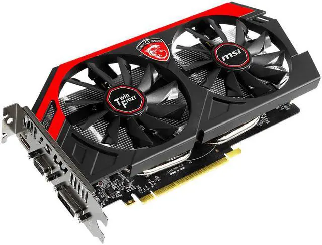 Alt view image 3 of 4 - MSI N750TI TF 2GD5/OC Computer Corp. NVIDIA GeForce GTX 750 Ti Gaming OC 2GB GDDR5 VGA/DVI/HDMI PCI-Express Video Card