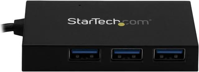 Alt view image 4 of 8 - StarTech HB30A3A1CFB 4 Port USB Hub - USB 3.0 - USB A to 3 x USB A and 1 x USB C - USB Port Expander