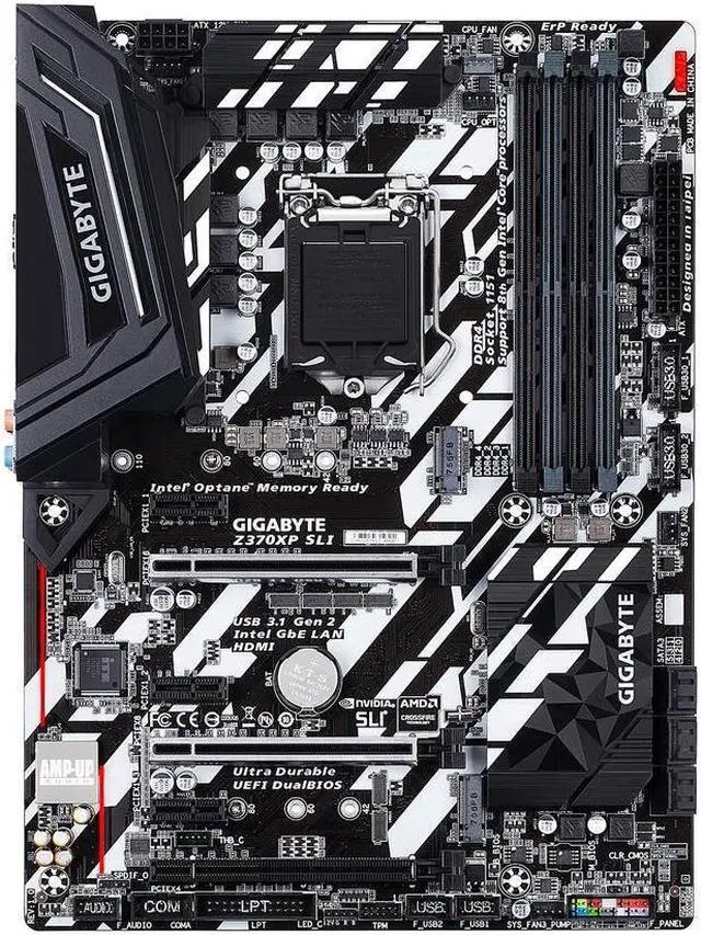 Alt view image 8 of 12 - GIGABYTE Z370XP SLI (rev. 1.0) LGA 1151 (300 Series) Intel Z370 HDMI SATA 6Gb/s USB 3.1 ATX Intel Motherboard