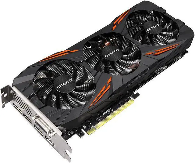 Alt view image 2 of 6 - GIGABYTE GeForce GTX 1070 Ti DirectX 12 GV-N107TGAMING-8GD 8GB 256-Bit GDDR5 PCI Express 3.0 x16 SLI Support ATX Video Card
