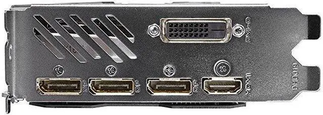 Alt view image 5 of 6 - GIGABYTE GeForce GTX 1070 Ti DirectX 12 GV-N107TGAMING-8GD 8GB 256-Bit GDDR5 PCI Express 3.0 x16 SLI Support ATX Video Card