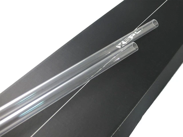 Alt view image 4 of 10 - XSPC Rigid PETG Tubing 14mm 2x0.5m (Clear)