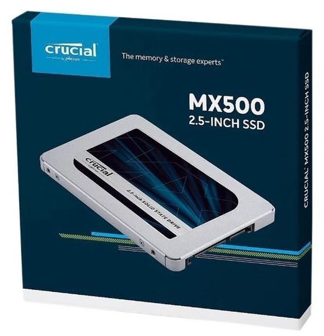 Alt view image 4 of 5 - Crucial MX500 500GB 3D NAND SATA 2.5 Inch Internal SSD - CT500MX500SSD1