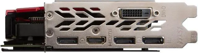 Alt view image 2 of 11 - MSI GeForce GTX 1060 Gaming X 6GB DDR5