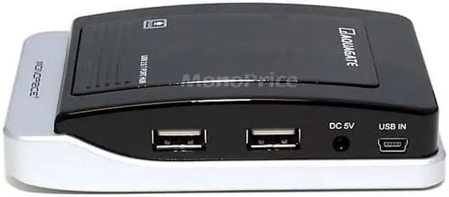 Alt view image 3 of 20 - Monoprice USB 2.0 USB Hub, Number of Ports 7 Black  Plastic 5328