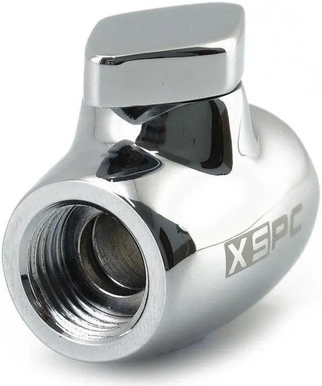 Alt view image 3 of 8 - XSPC Ball Valve G1/4 (Chrome)"