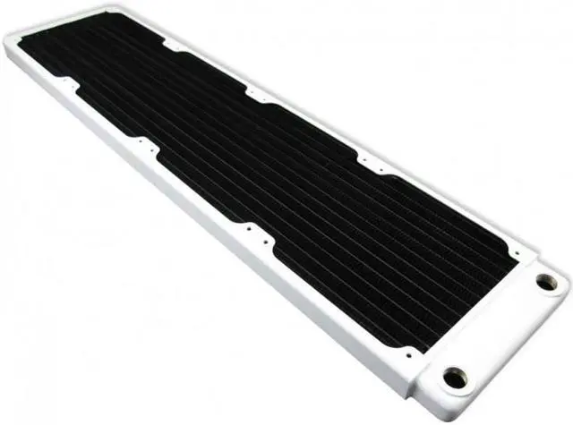 Alt view image 2 of 12 - XSPC TX480 Ultra Thin Radiator, 120mm x 4, Quad Fan, White