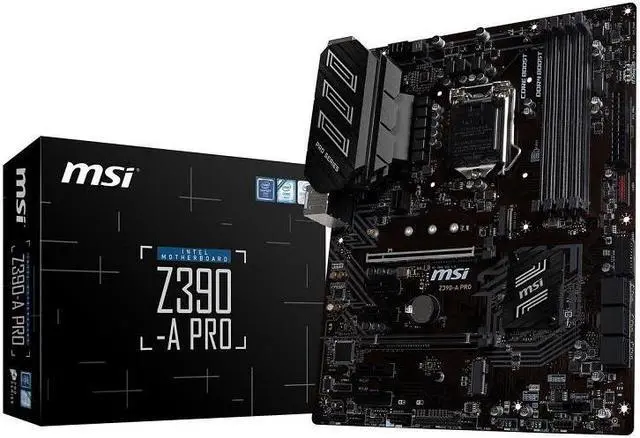 Alt view image 5 of 19 - [OB-NA] MSI Z390-A PRO LGA 1151 (300 Series) Intel Z390 SATA 6Gb/s ATX Intel Mobo