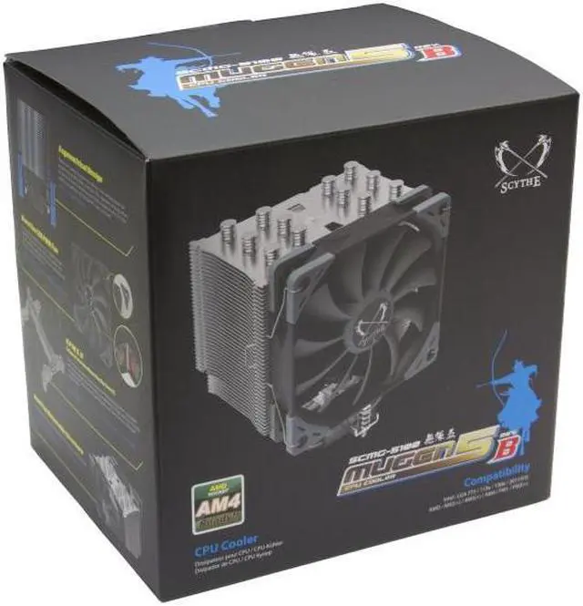 Alt view image 5 of 20 - Mugen 5 Rev. B CPU Cooler with AMD AM4 Support